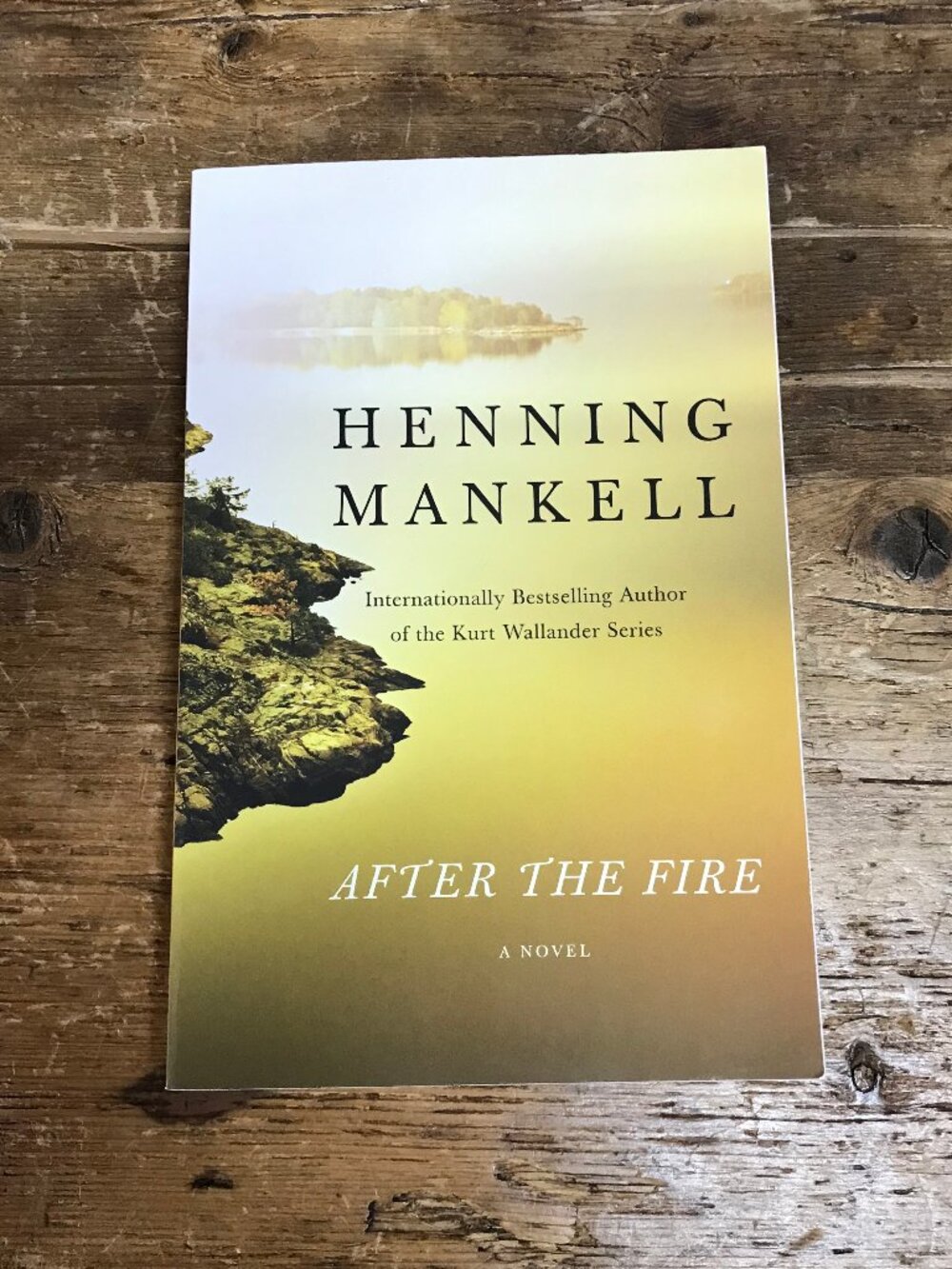 After The Fire Novel by Hennin Mankell Paperback Book